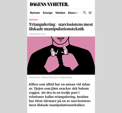 Artikel Dagens Nyheter Insidan 13 april 2023