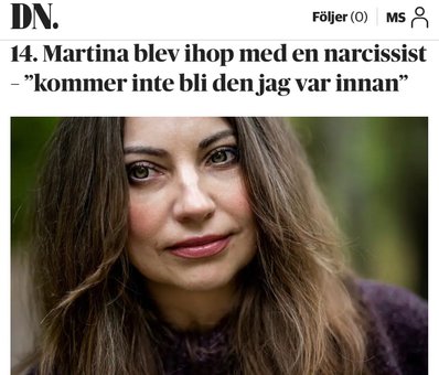 Tidningsartikel Dagens Nyheter