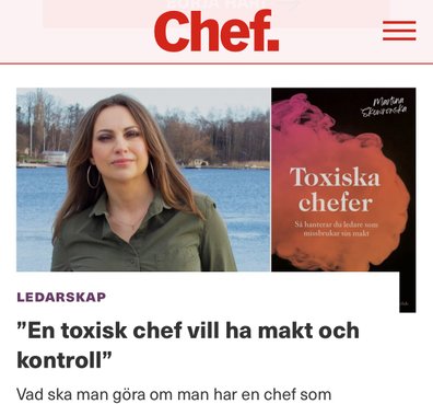 Artikel tidningen chef.se