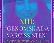 Omslag Epilogen podcast. Genomskåda narcissisten – Martina Skowronskas epilog